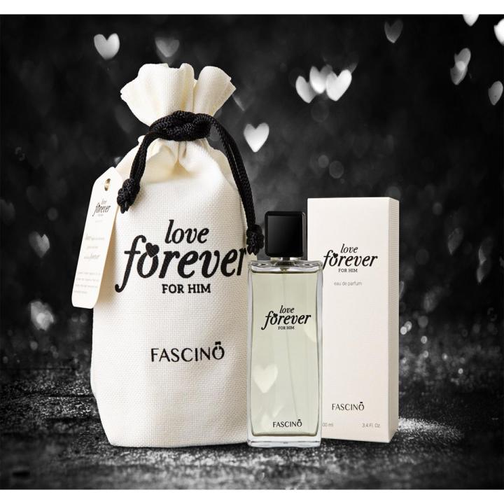 Love Forever For Him by Fascino - Eau de Parfum 100ml 3.4 fl oz - Made in Dubai