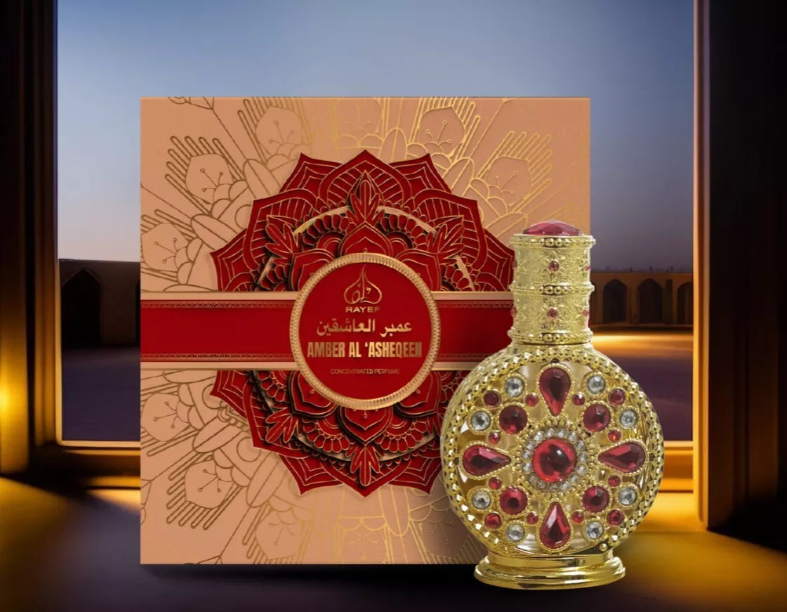 Amber Al Asheqeen by Rayef Concentrated Perfume Oil 20ml Made in Dubai Authentic