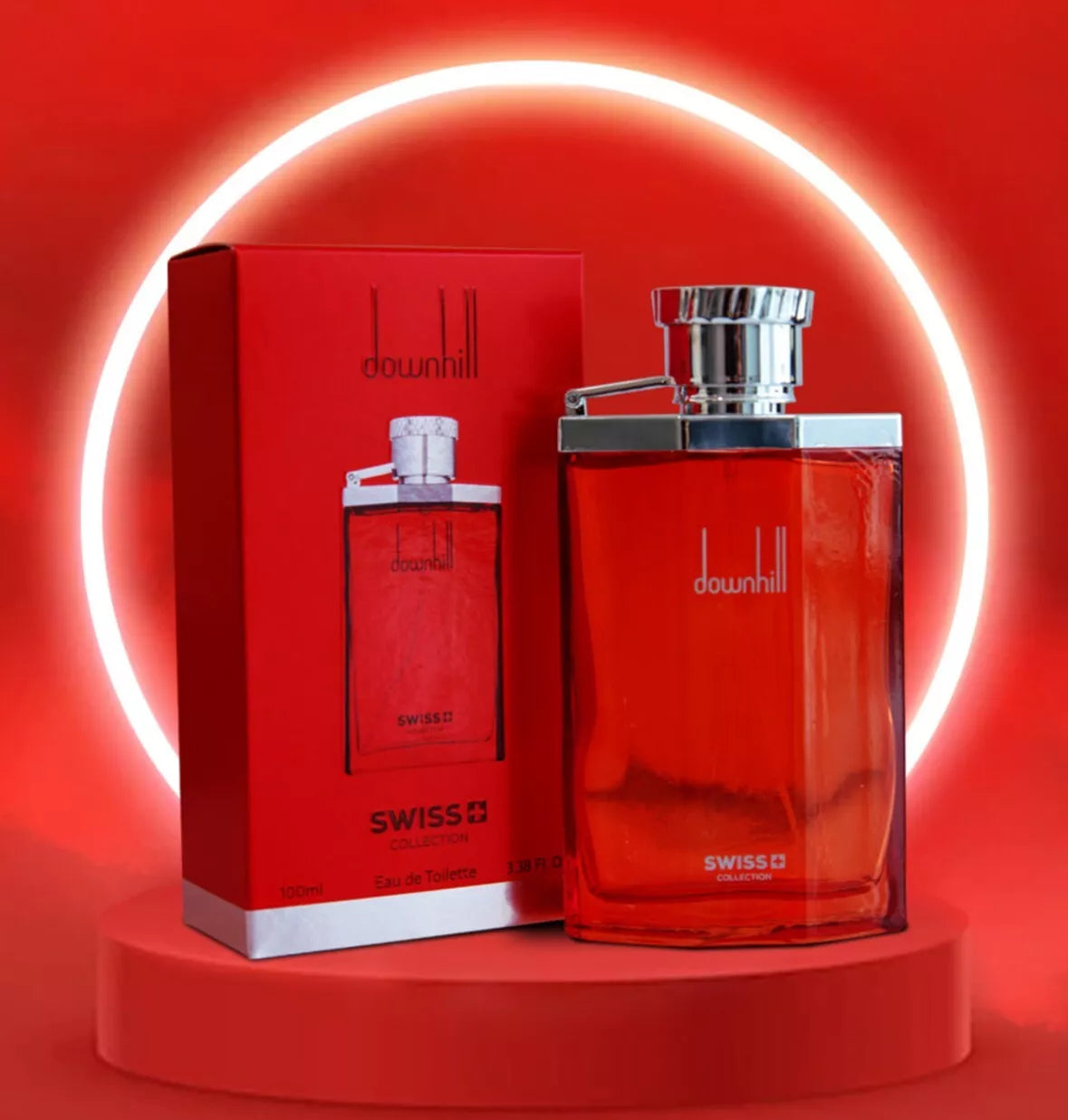 Downhill By Swiss Collection Eau De Toilette For Men 100ml /3.38oz Made in Dubai