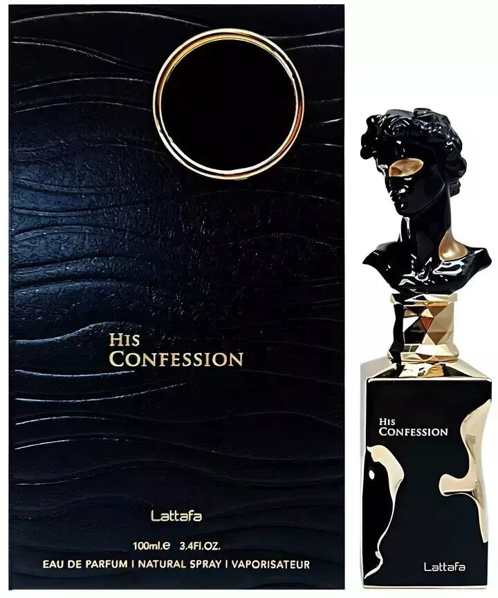 His Confession by Lattafa 100ml / 3.4oz Eau de Parfum Spray Made in Dubai