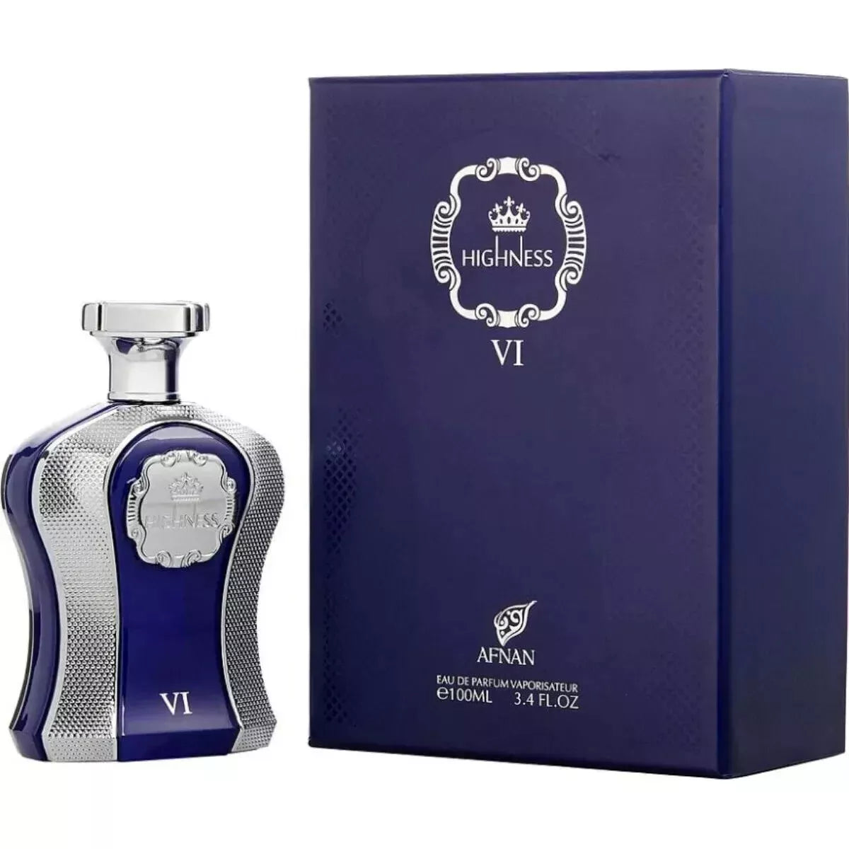 Highness Vi Blue by Afnan for men Eau De Parfum 3.4 oz NEW Made in Dubai