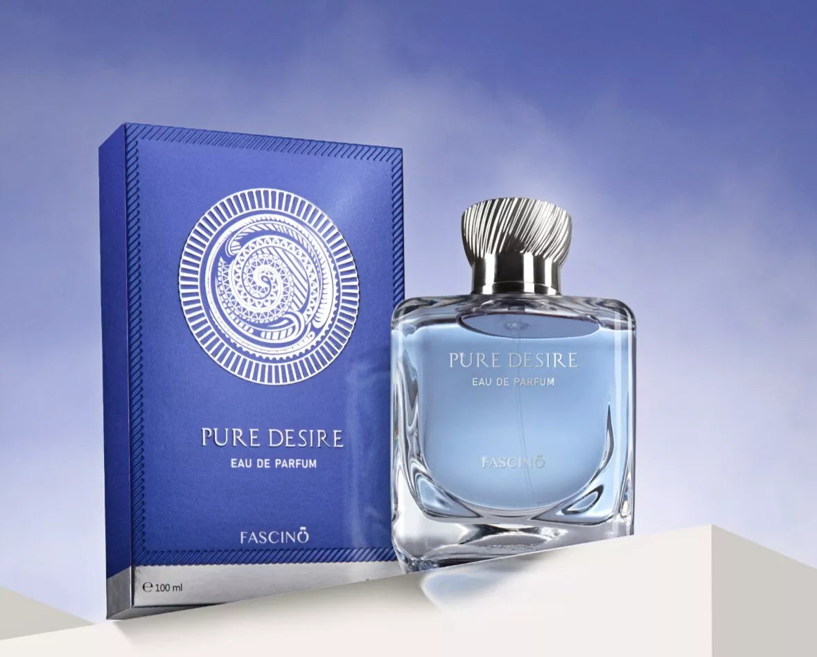 Pure Desire by Fascino - Eau de Parfum 100ml 3.4oz - Made in Dubai Authentic