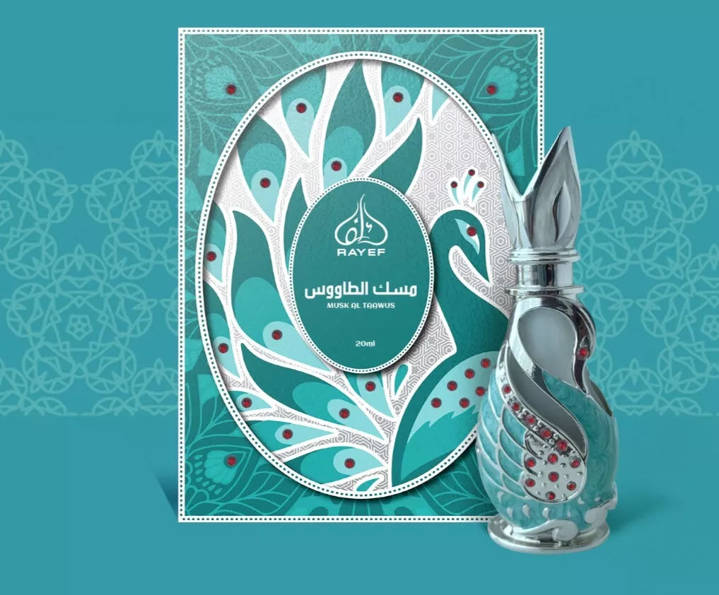 Musk Al Taawus by Rayef Concentrated Perfume Oil 20ml Made in Dubai Authentic