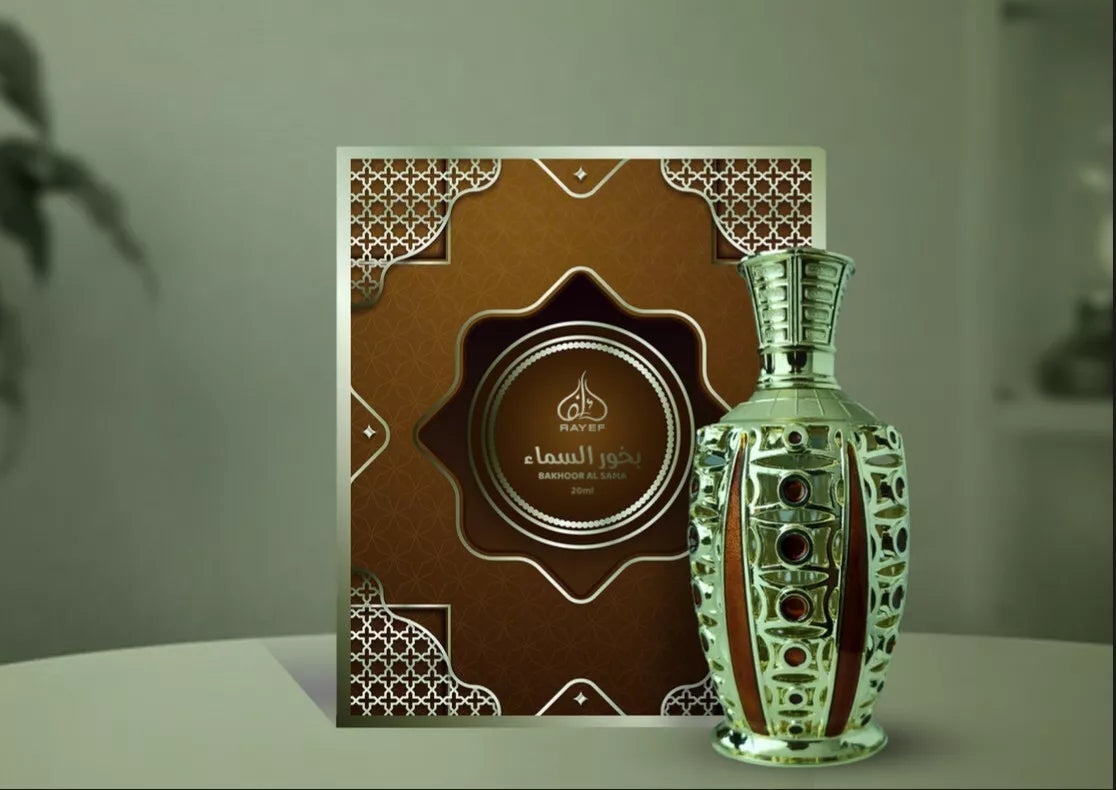 Bakhoor Al Sama by Rayef Concentrated Perfume Oil 20ml Made in Dubai Authentic