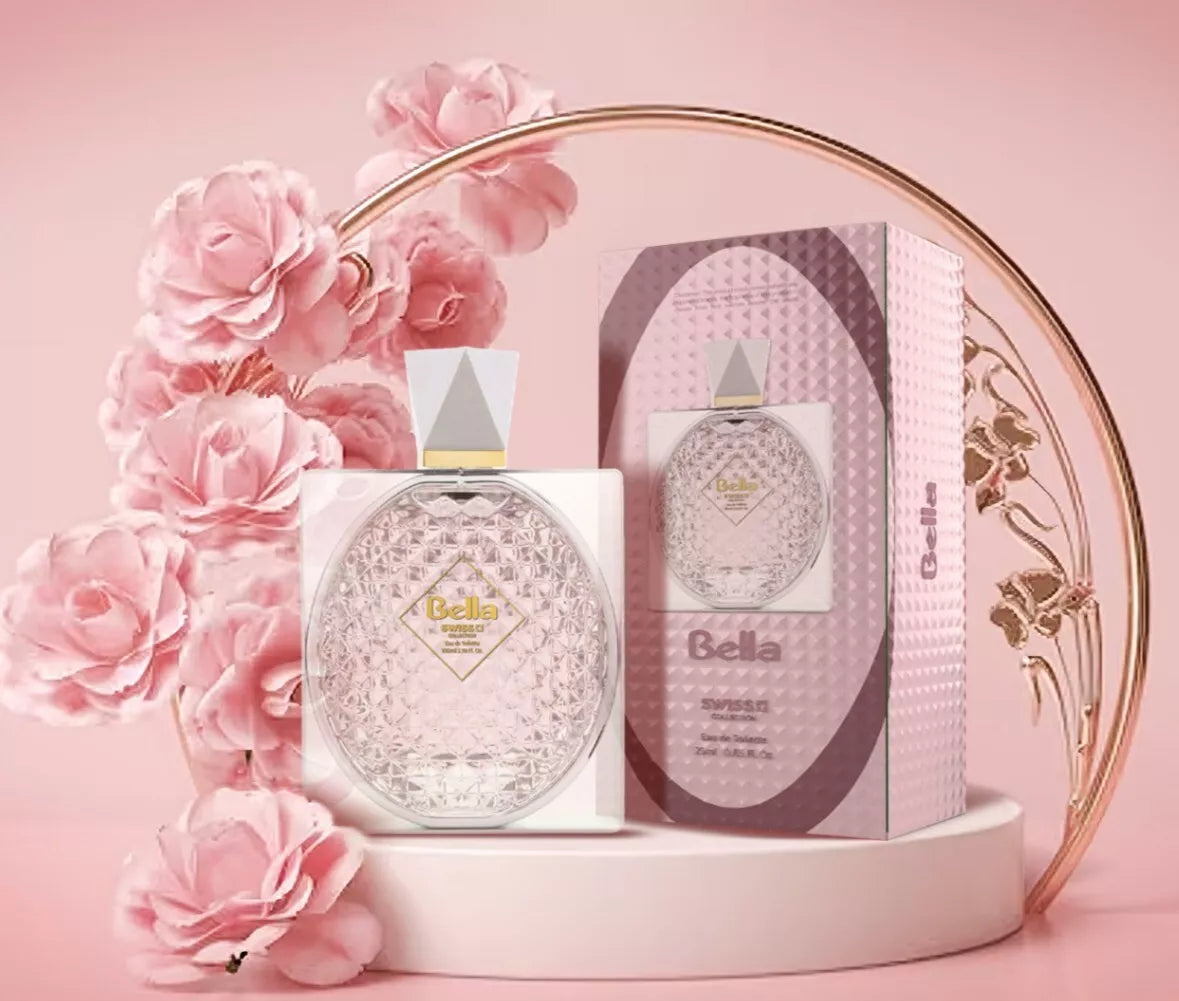 Bella by Swiss Collection Eau De Toilette For Women 100ml / 3.38oz Made in Dubai