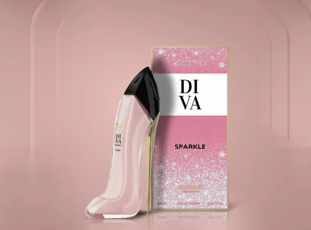 DIVA Sparkle by Swiss Collection Eau De Toilette Spray for Women 100ml / 3.38oz